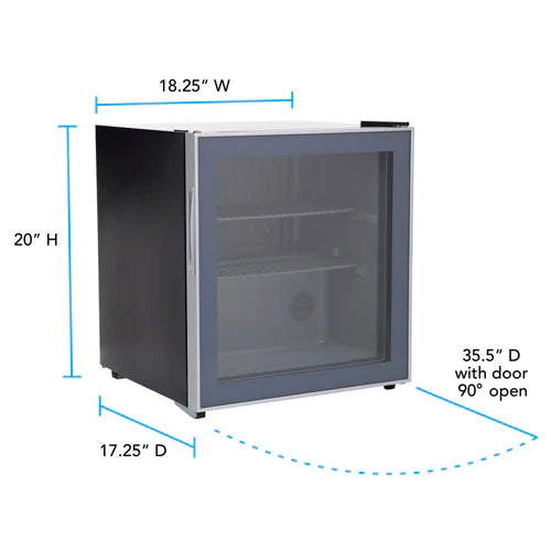 AVANTI 18" 60 Can Beverage Fridge Beverage Center