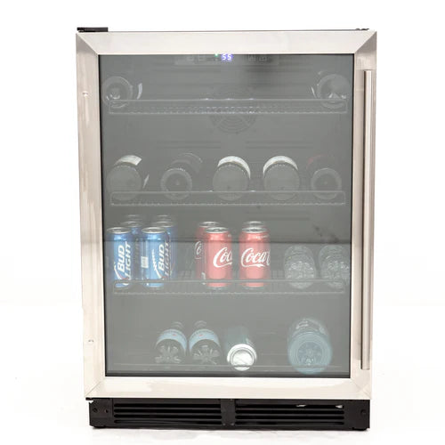 AVANTI 23.5" 133 Can Beverage Fridge Beverage Cooler