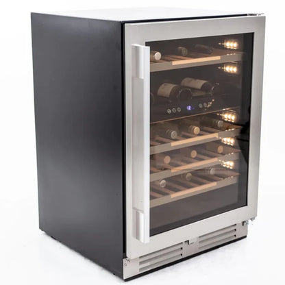 AVANTI 24" 47 Bottle Single Zone Wine Fridge Wine Cooler